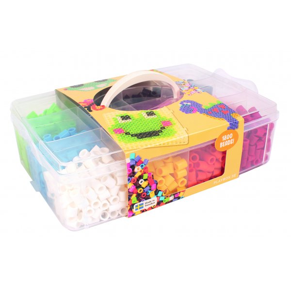 R�hrenperlen in Aufbewahrungsbox XL 1800 Perlen
