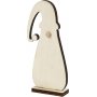 Weihnachtsmann aus Holz - 3 Stk