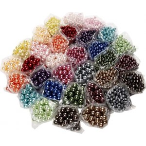 Luxuriöse Wachsperlen - gemischte Farben - 32 x 20 g Luxuriöse Wachsperlen - gemischte Farben - 32 x 20 g