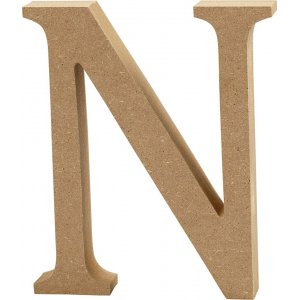 Buchstabe - 13 x 2 cm - N Buchstabe - 13 x 2 cm - N
