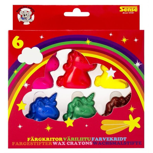 Kindermalstifte 6er-Pack - Einhorn