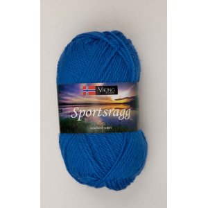 Wikingergarn Sportlappen 50g - Blau (575) SR Wikingergarn Sportlappen 50g - Blau (575) SR