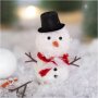 Mini-DIY-Kit Weihnachtsmanntr - Schneemann