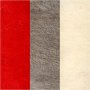 Kardierte Wolle - Rot-Wei-Harmonie - 3 x 10 g