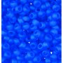 Rocailleperlen matt transparent  2,6 mm - Knigsblau
