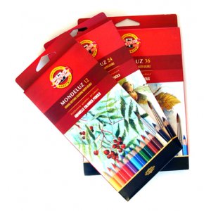 Aquarellstift Mondeluz - Kartonbox (3 verschiedene Größen) Aquarellstift Mondeluz - Kartonbox (3 verschiedene Größen)