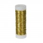 Gemusterter Draht  0,25 mm - Gold 45 m