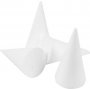 Styroporkegel - wei - 6 cm - 25 Stk