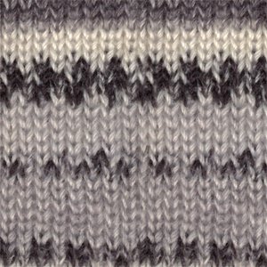 DROPS Fable Print Garn - 50 g - Schwarz/Natur (905) DROPS Fable Print Garn - 50 g - Schwarz/Natur (905)