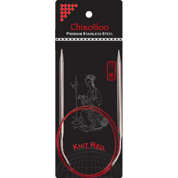 Rundstricknadel SS Rot 80 cm