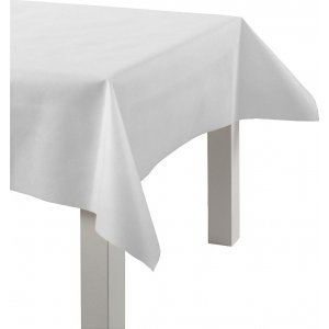 Tischdecke aus Stoffimitat - weiß - 10 m Tischdecke aus Stoffimitat - weiß - 10 m