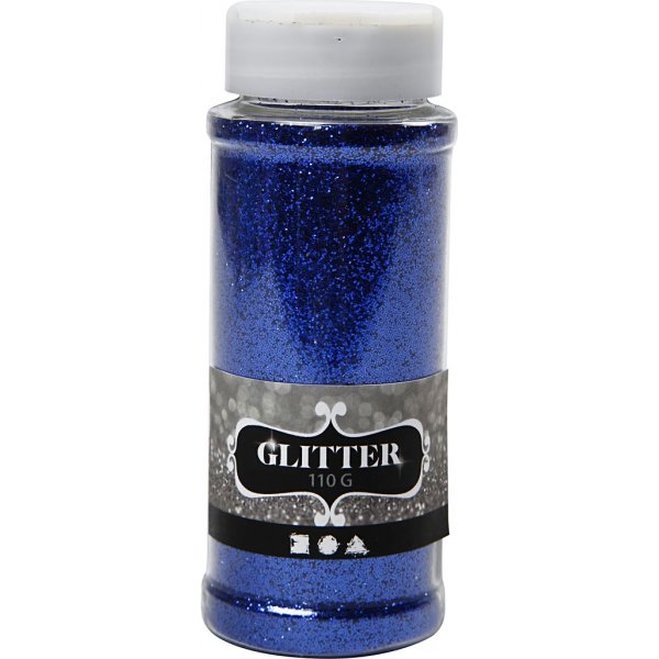 Glitzer - blau - 110 g