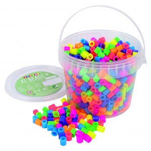 R�hrenperlen XL - Neon - 900 Stk