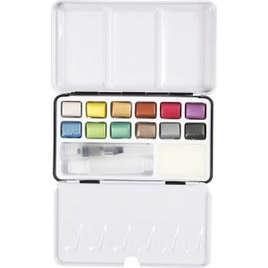 Art Aqua Aquarellfarben - Metallicfarben - 12 Stk Art Aqua Aquarellfarben - Metallicfarben - 12 Stk