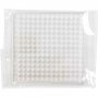 Perlenteller - Klar - Quadratisch - 7x7 cm - 1 Stk