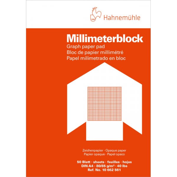 Millimeterblock Hahnemhle 80/85g