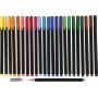 Colortime Fineliner Marker - gemischte Farben - 24 Stk