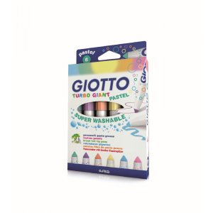 Markierstifte Giotto Turbo Giant Pastel - 6er-Pack Markierstifte Giotto Turbo Giant Pastel - 6er-Pack