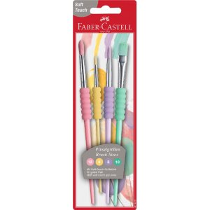 Pinselset Pastell - 4 große Schalen Pinselset Pastell - 4 große Schalen