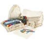 Schuh- und Textiltaschen mit Marker - gemischte Farben