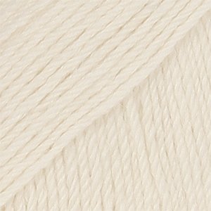 DROPS Nord Uni Color Garn - 50 g - Natur (01) DROPS Nord Uni Color Garn - 50 g - Natur (01)