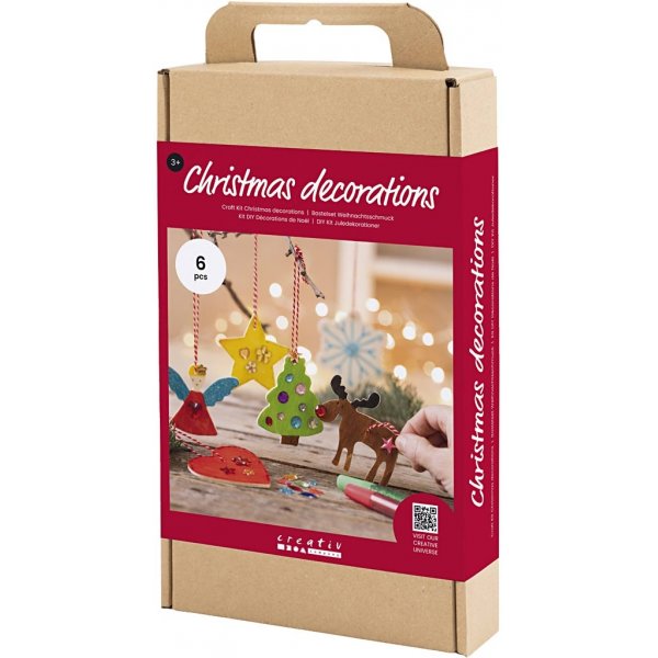 DIY Kit Weihnachtsdekorationen - Ausmalen