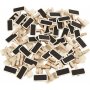 Brett mit Clip - 4 x 2 cm - 100 Stk
