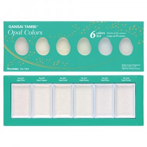 Aquarellfarbe Gansai Tambi 6 Farben - Opal Aquarellfarbe Gansai Tambi 6 Farben - Opal