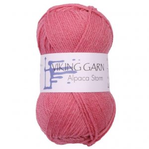 Wikingergarn Alpaca Storm 50g - Dunkelrosa (563) Wikingergarn Alpaca Storm 50g - Dunkelrosa (563)