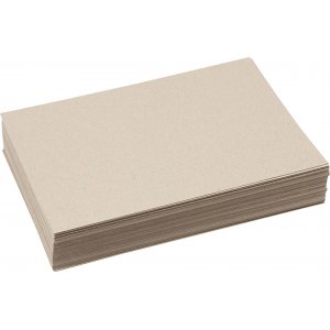 Recycelter Karton - Graubraun - A4 - 125 Blatt Recycelter Karton - Graubraun - A4 - 125 Blatt