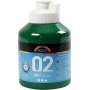 Schulfarbe - Acryl - dunkelgrn - matt - 500 ml