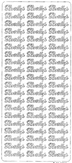 Peel-Offs - Hochzeit