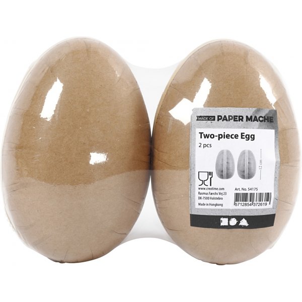 Zweiteilige Eier - 2 Stk