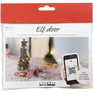 Mini-DIY-Kit Weihnachtsmanntür - Weihnachtsbaum Mini-DIY-Kit Weihnachtsmanntür - Weihnachtsbaum