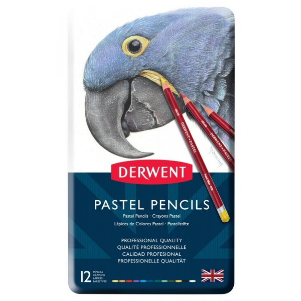 Derwent Pastellstifte - 12 Bleistifte