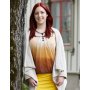 Strickmuster - Strickjacke von einer Seite zur anderen gestrickt