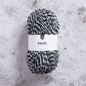 Raggi 100g - Schwarz/Weiß Raggi 100g - Schwarz/Weiß