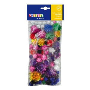 Pom-Pom-Glitzer Pom-Pom-Glitzer