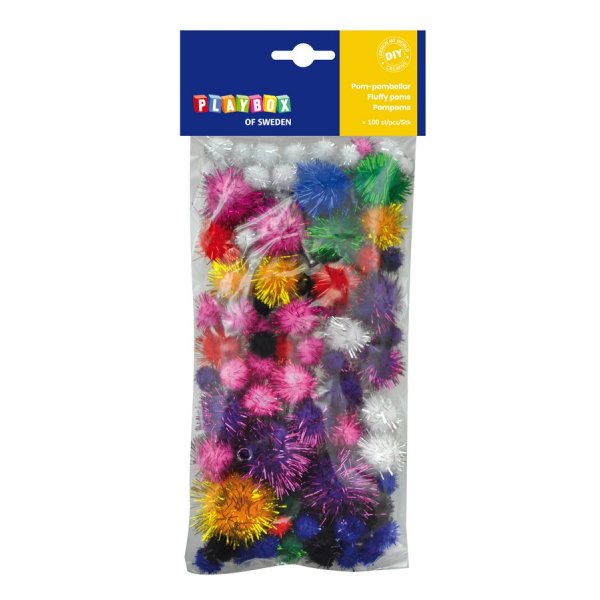 Pom-Pom-Glitzer