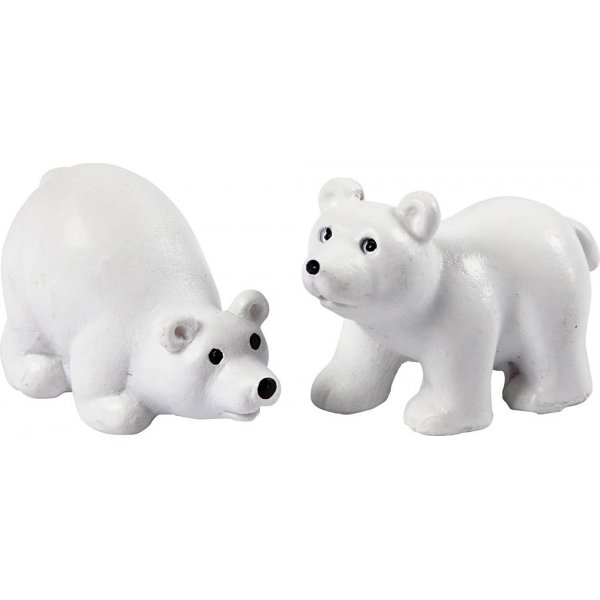 Minifiguren - wei - 2 Stk