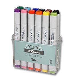Copic Marker-Set - 12 Stifte - Basic B Copic Marker-Set - 12 Stifte - Basic B