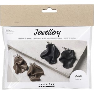 Mini-DIY-Set Schmuck, gefaltete Ohrringe Mini-DIY-Set Schmuck, gefaltete Ohrringe