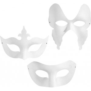 Masken - weiß - 3 x 4 Stk Masken - weiß - 3 x 4 Stk