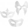 Masken - wei - 3 x 4 Stk