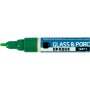 Porzellan- und Glasstift - gemischte Farben - deckend - 12 Stk