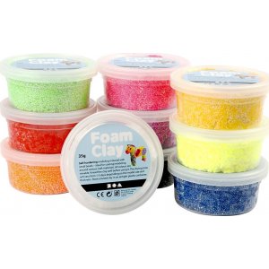 Foam Clay® - gemischte Farben 10 x 35 g Foam Clay® - gemischte Farben 10 x 35 g