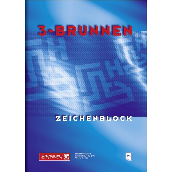 Zeichenblock - A3 120g (20 Seiten)