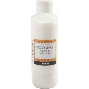 Decoupage-Lack - Glas und Porzellan - 250 ml Decoupage-Lack - Glas und Porzellan - 250 ml