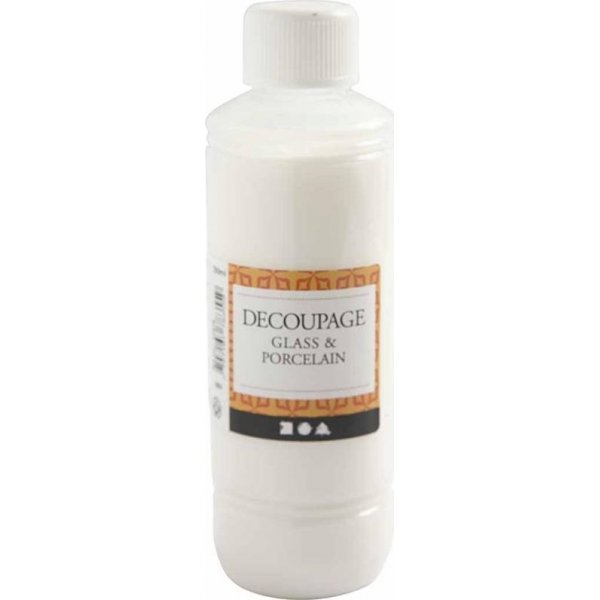 Decoupage-Lack - Glas und Porzellan - 250 ml