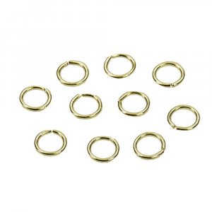 Schlaufe ø 4,8 mm - Gold 10er-Pack rund Schlaufe ø 4,8 mm - Gold 10er-Pack rund